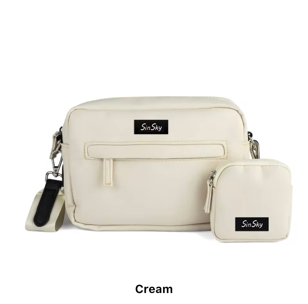 Kose-Krok crossbody-veske for turgåing med hund