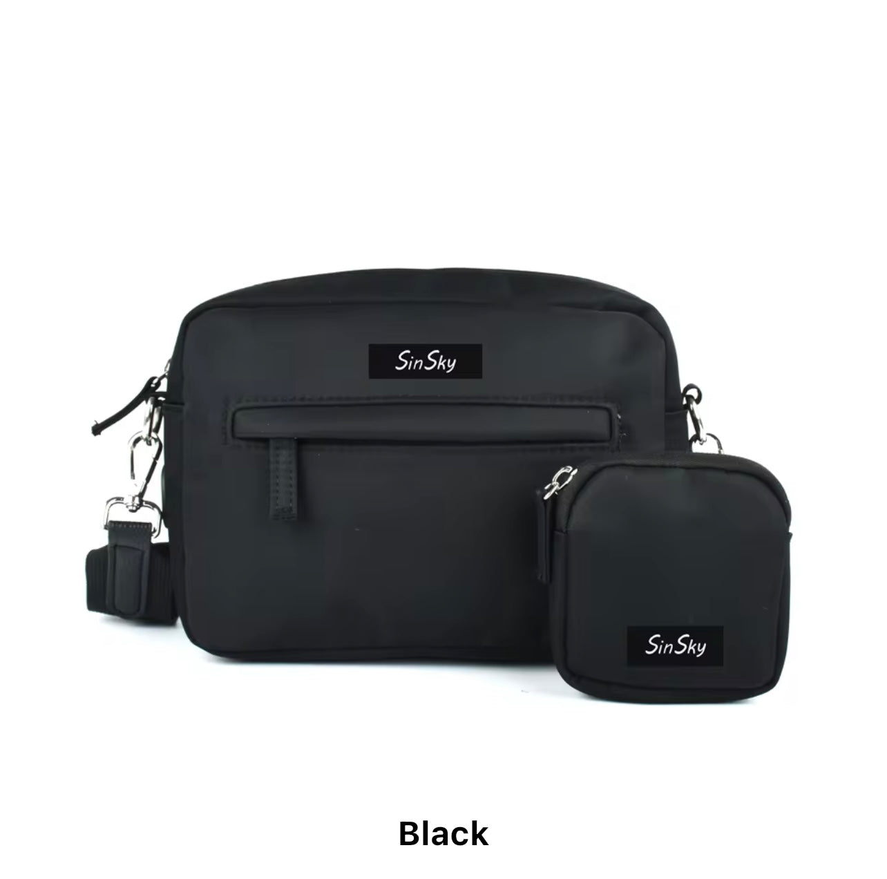 Kose-Krok crossbody-veske for turgåing med hund