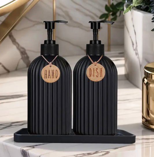 Kjøkken såpedispenser sett