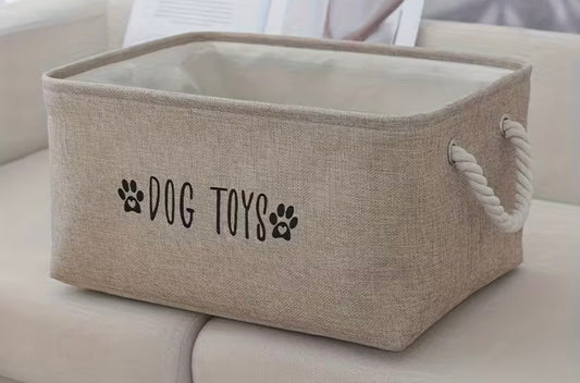 Oppbevaringskurv hundeleker